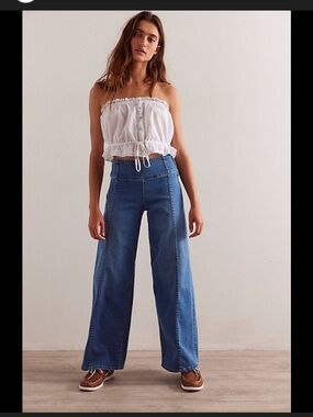 We The Free Spotlight High-Rise wide leg jeans